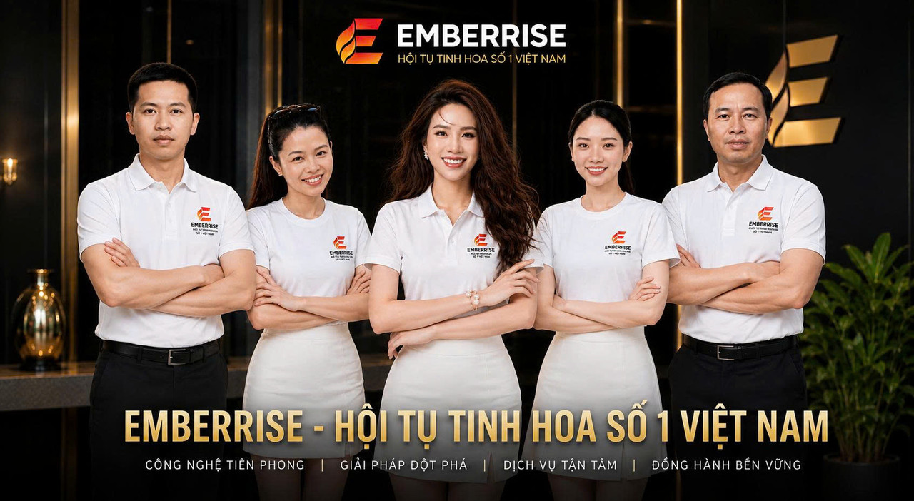 Đội ngũ EMBERRISE — Hội tụ tinh hoa số Việt